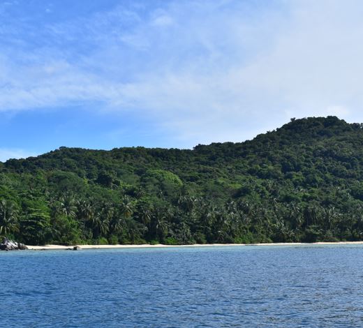 Telebang centre private beach