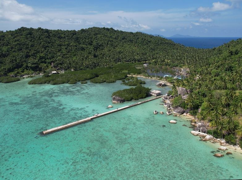 Ujung North Village private beaches