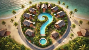 Develop a tropical private villa estate