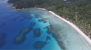 Private island beachfront Indonesia