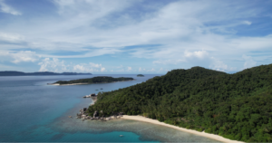 The superior natural environment Mandariu Darat private island Anambas archipelago