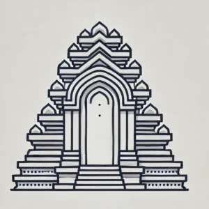 Majapahit-style-arch